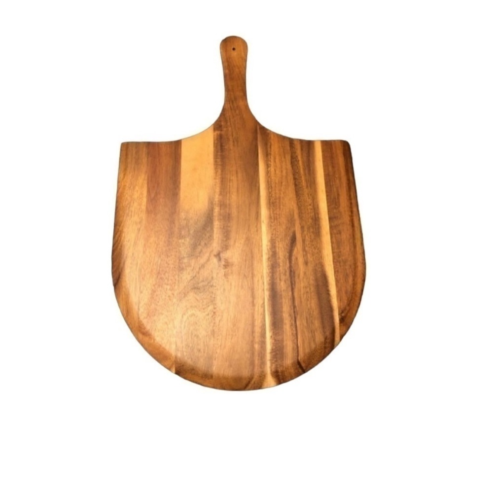 NIB HERITAGE Acacia Wooden Pizza Peel naturalwood Charcuterie Board kitchen wear